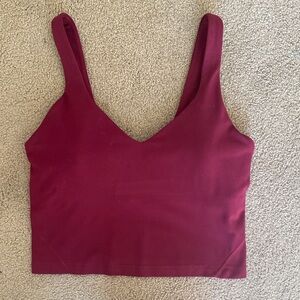 lululemon athletica Burgundy Top
